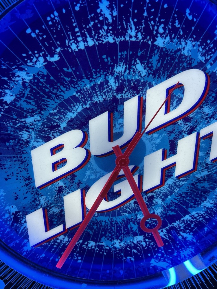 Budweiser Clock Light