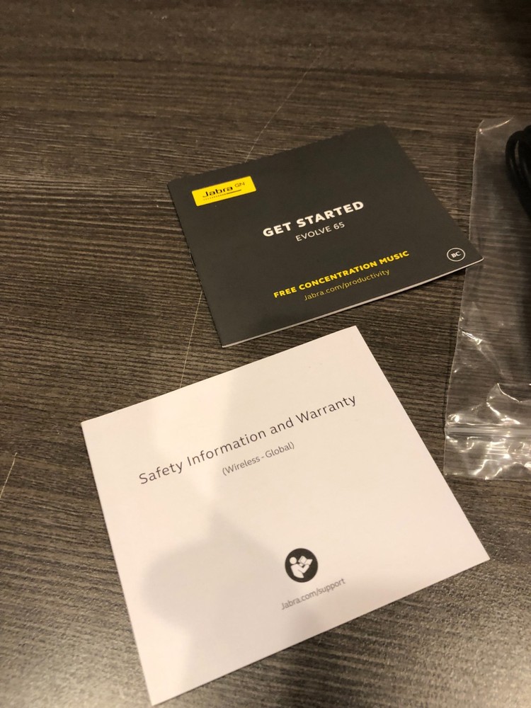 Jabra Evolve 65 SE Link380a MS Stereo Professional Bluetooth Headset