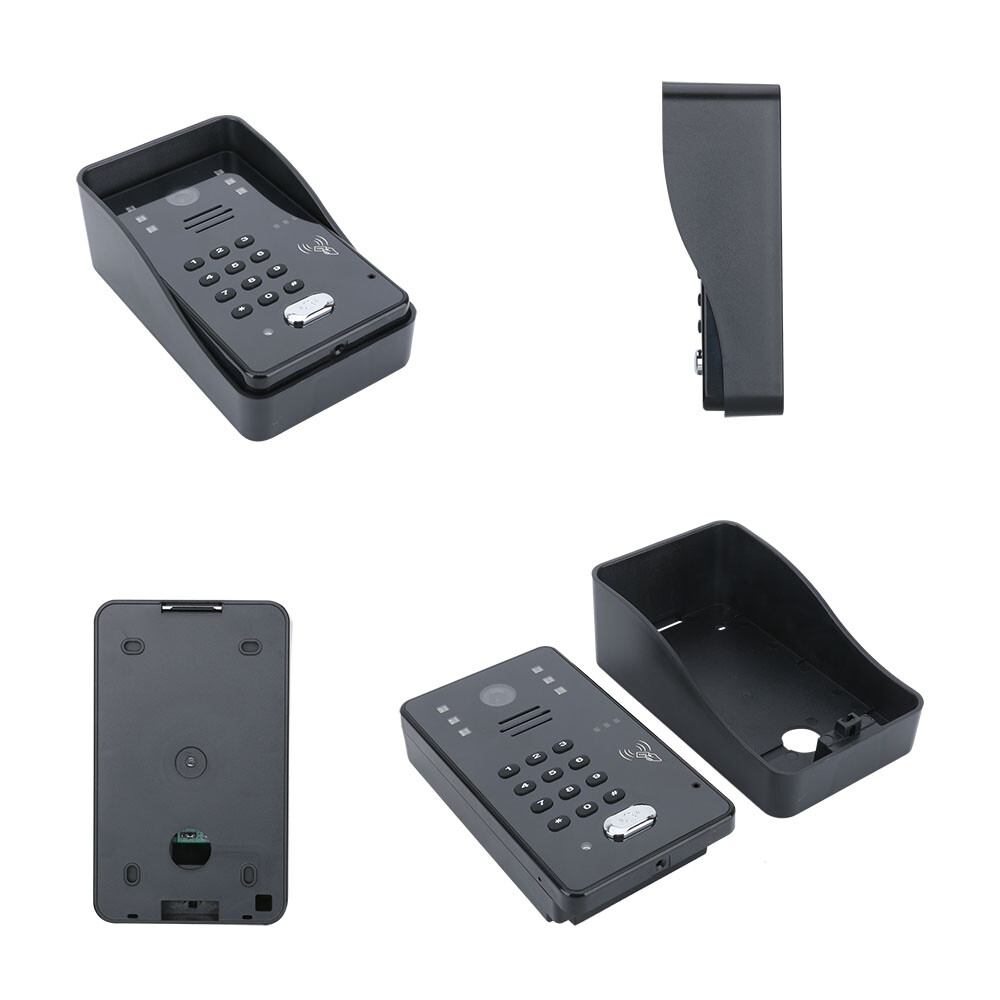 1V2 7" Monitors Video door phone intercom system RFID door access control kit