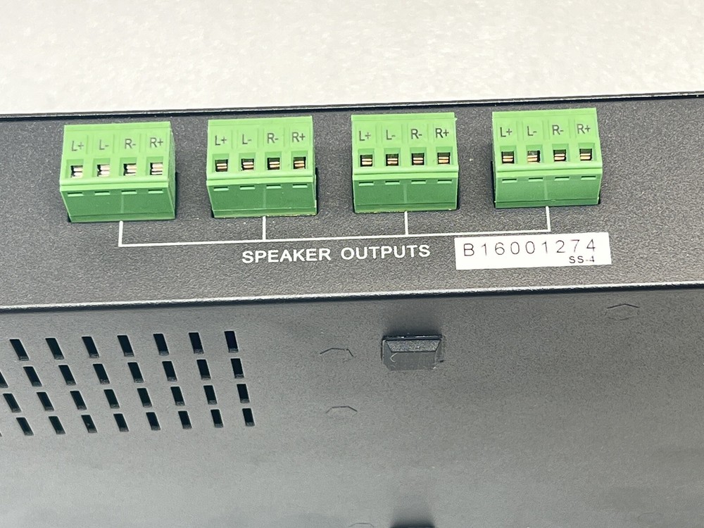 Vanguard Dynamics SS-4 - 4 Zone Speaker Control Tested and Working