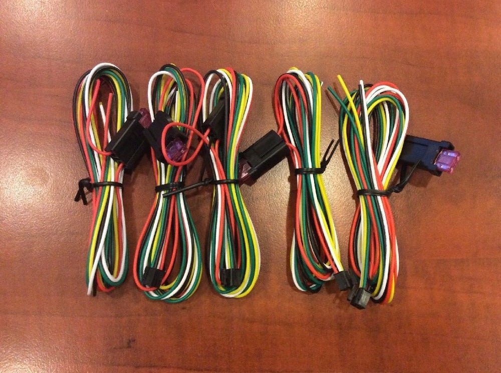 5 Pack - Compustar Arctic Start Firstech CM7200 Brain 6 Pin Low Current Harness