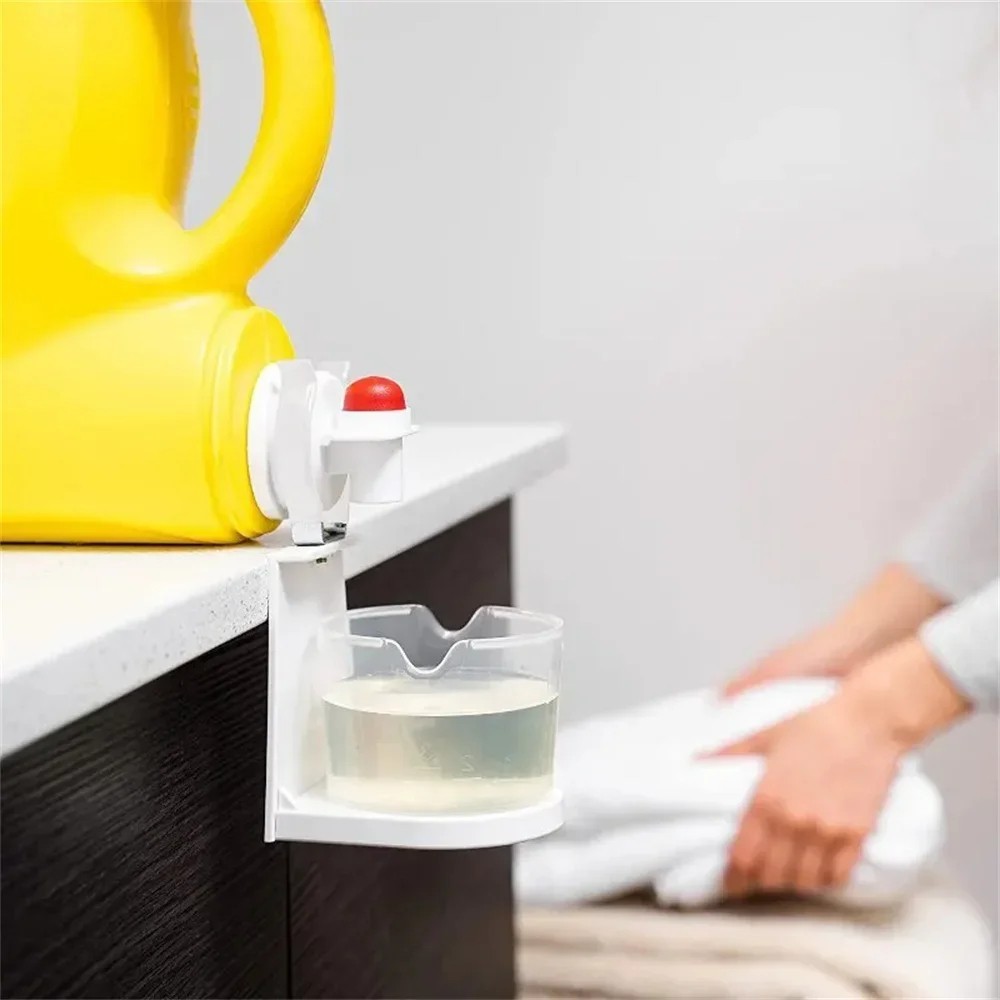 2pcs Laundry Detergent Cup Holder Drip Catcher Trays Liquid Detergent Drip Tray