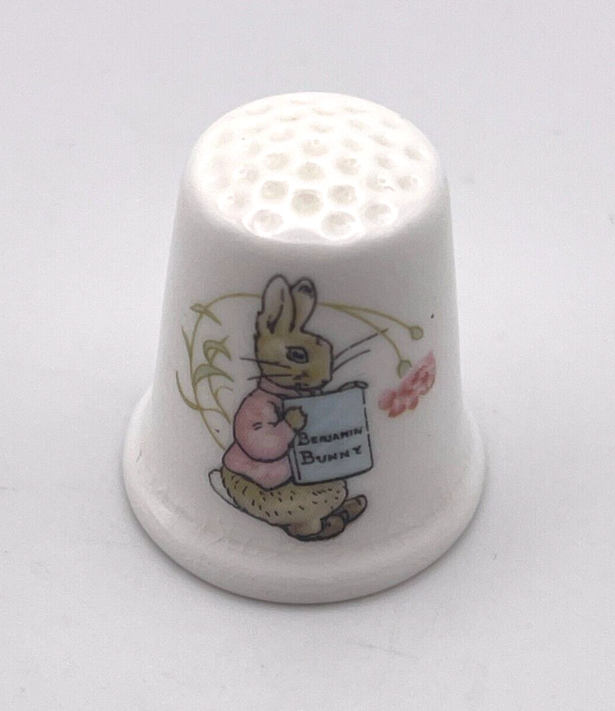 Wedgwood Beatrix Potter Benjamin Bunny Thimble