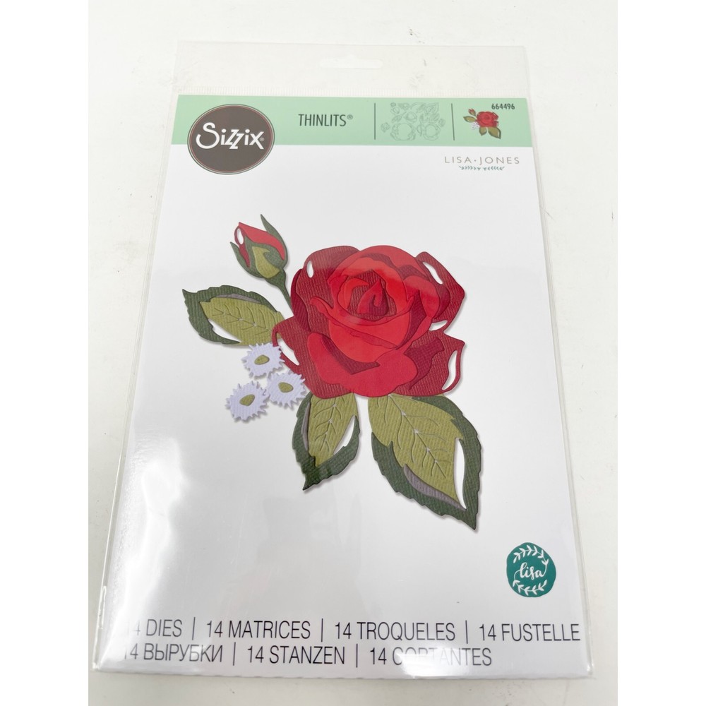 Sizzix Thinlits Flowers Metal Die Cuts Bundle Garden Summer Florals NEW