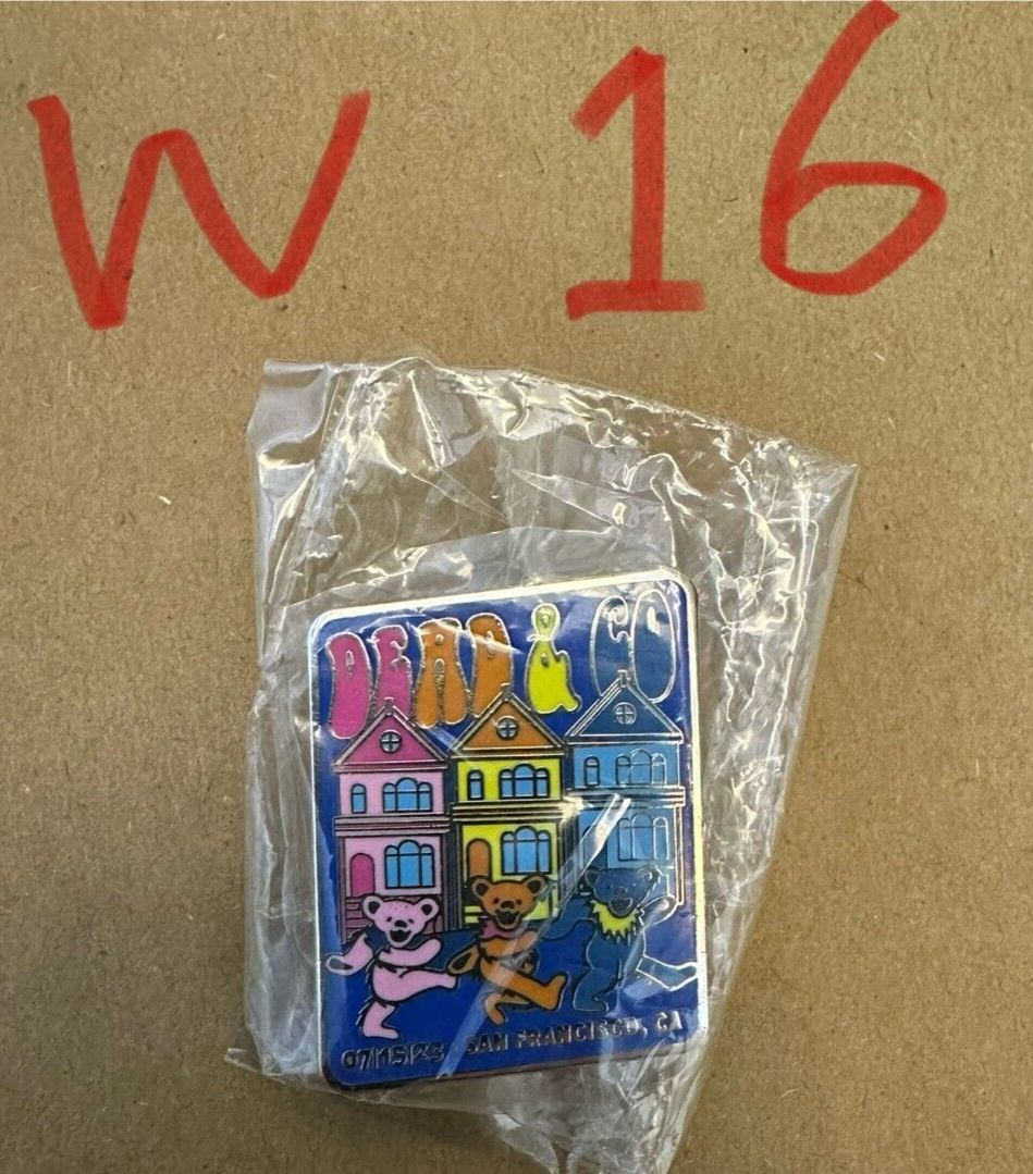 Dead And Company Pin Official 2022-2023 Tour Pin,VA/OH/IL/NY/NC/MA etc. Pick No.