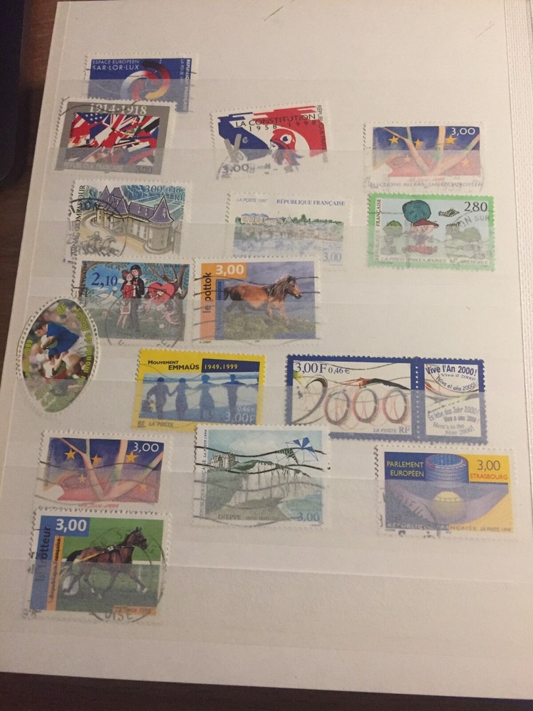 Complete 185 Stamp Binder Stamps