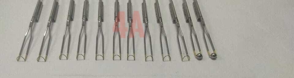 4A STORZ TYPE CUTTING LOOP SINGLE STEM PACK OF 10 +2 Ball Electrode Small