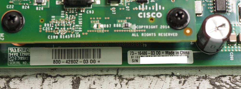 Cisco NIM-ES2-8-P 8-Port Gigabit Ethernet LAN Switch Network Interface Module