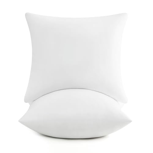 xPillow Inserts Pack Down Alternative Square Form Sham Stuffer, 22x22 Inch 2
