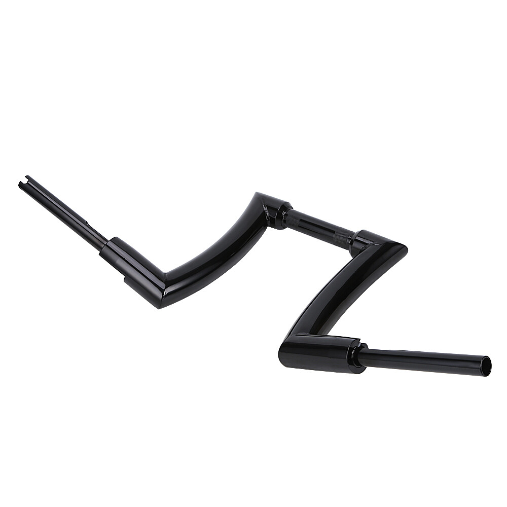 12" Rise 2" Ape Hanger Handlebar Black For Harley Softail Slim Sportster Dyna FL