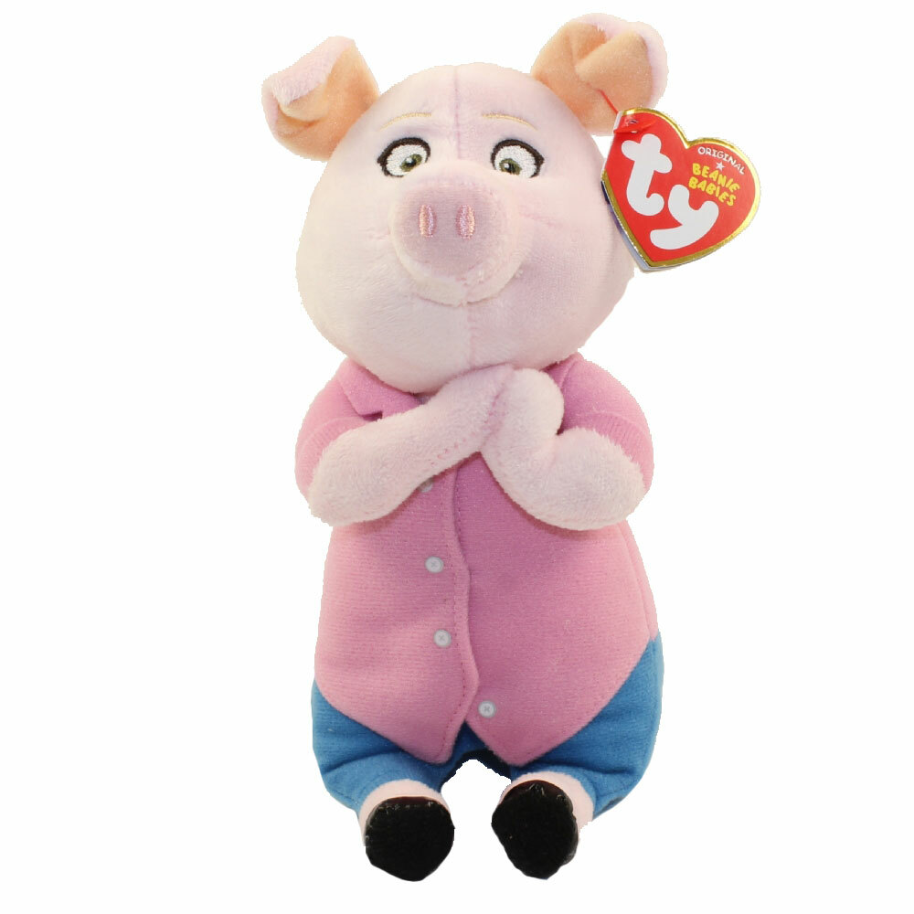 Ty Beanie Rosita the Pig (Movie - Sing) New MWMT 7" 18cm +1 free Ty card