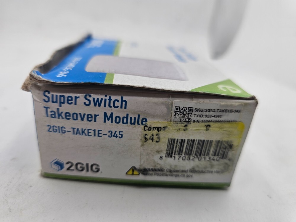 2GIG-TAKE1E-345 eSeries Encrypted Super Switch Takeover Module