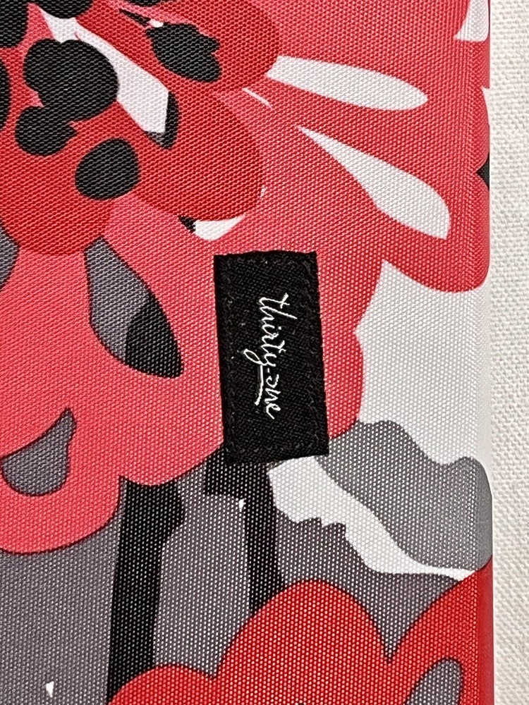 Thirty-One Fold-It-Up Organizer Tablet Computer Holder in ‘Bold Bloom’ Pattern