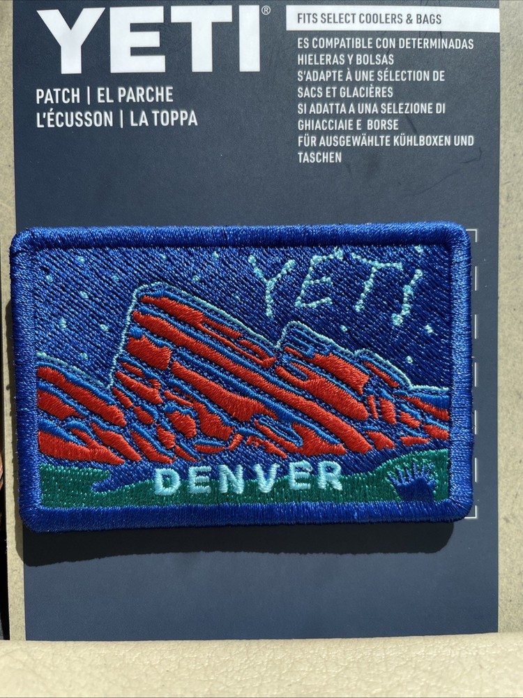 YETI - NEW Denver Red Rocks Patch