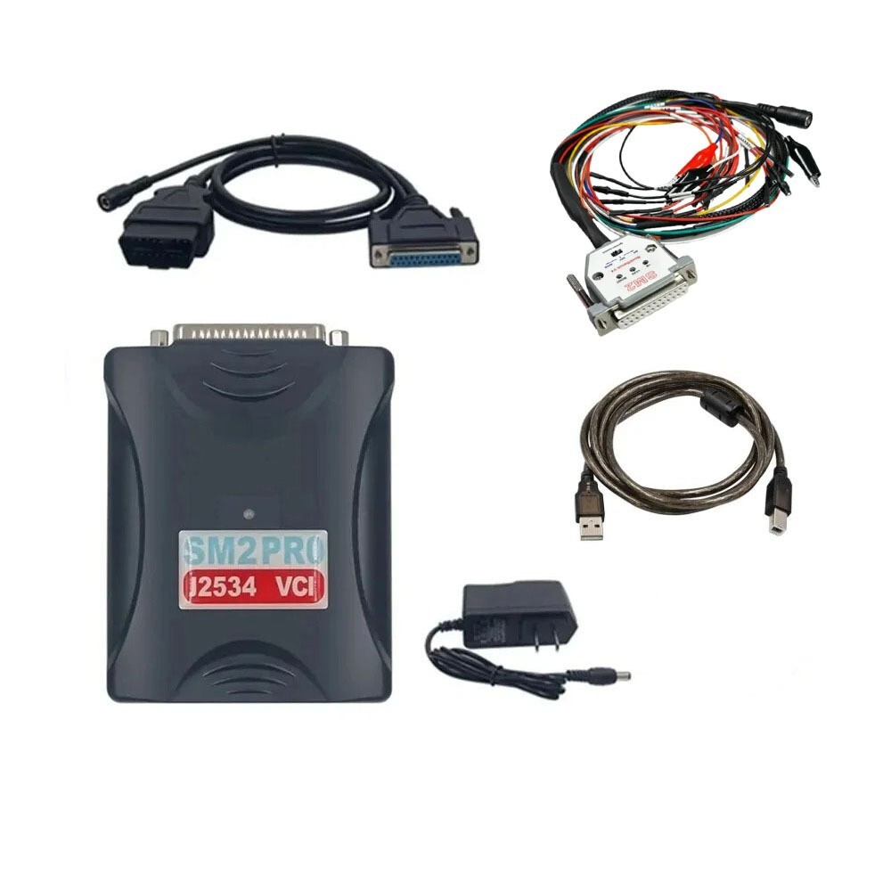 High quality latest version 2.21.22 SM2 PRO pcm ECU diagnostic 3 dongles