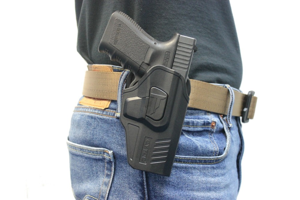 Taurus G3C/G2C/PT111 G2 Level 2 OWB Paddle Holster w Quick Release Button