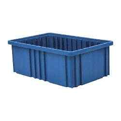 Quantum Storage DG92060 Blue Dividable Grid Container: 16-1/2" x 10-7/8" x 6"