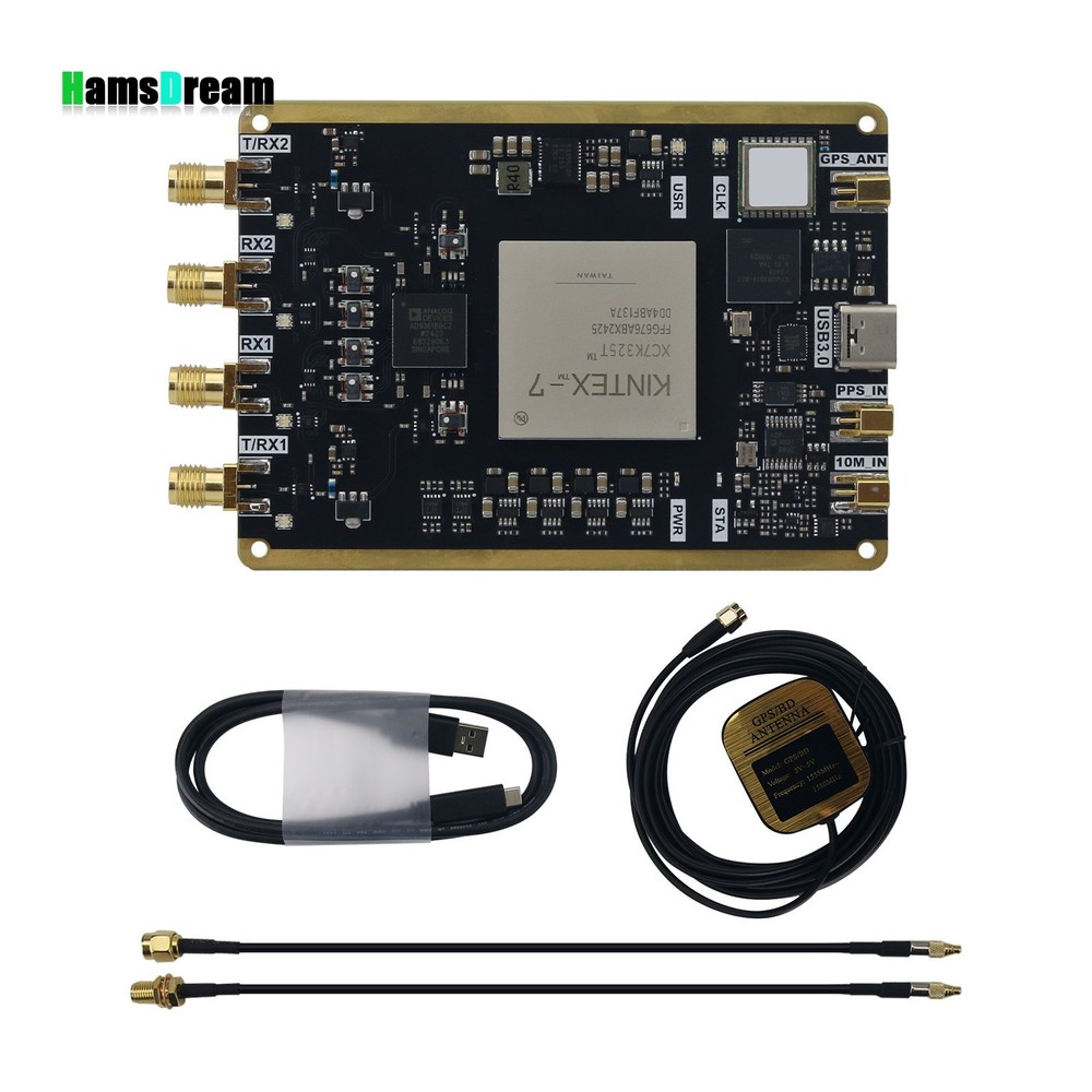 Improved USRP B210 AD9361BBCZ+XC7K325T SDR Development Board USB3.0 Type-C