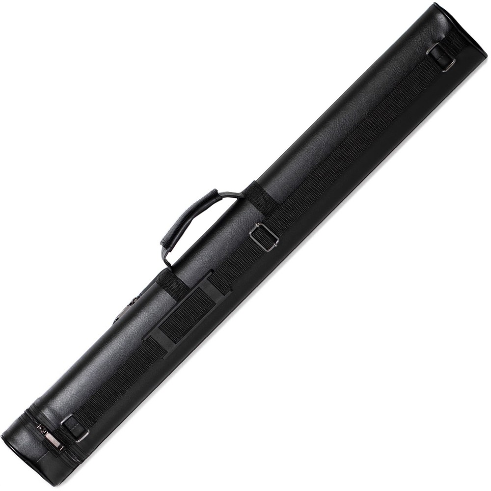 OKKO Billiard Pool Cue Hard Oval Case Black 2x2
