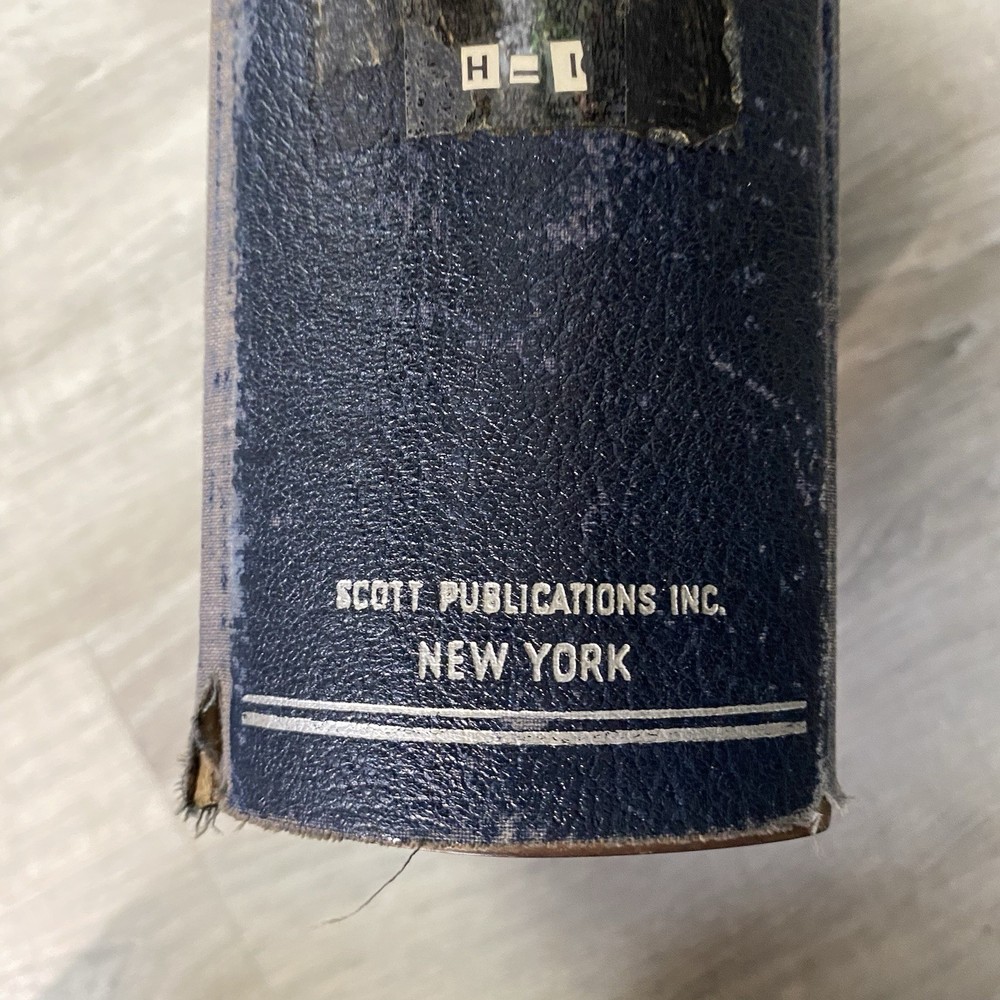 Scott International Blue Stamp Album 1956-1959 Part IV 4 Mostly Blank Missing US