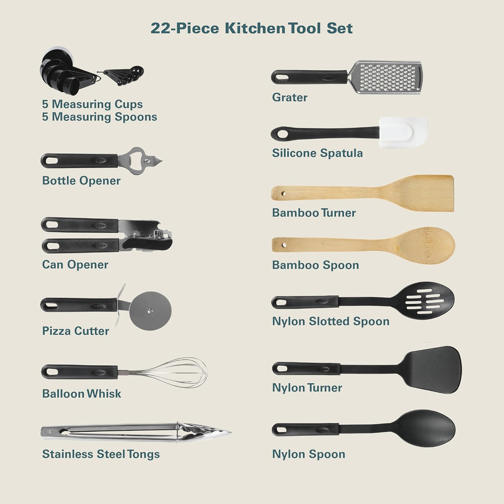 74-Piece Complete Kitchen Set: Cookware, Dinnerware & Utensils