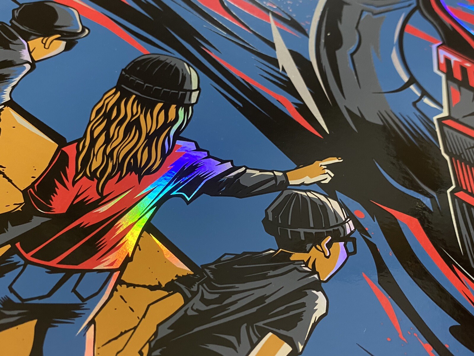 Dirty Heads Poster Cali Vibes 2/18/23 Rainbow Foil Silkscreen Official S/N X/10!