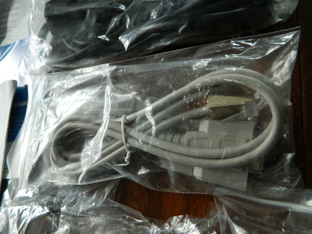Eaton 5P UPS Power + Serial + USB Cables Users Guide CD Rom Brackets and More