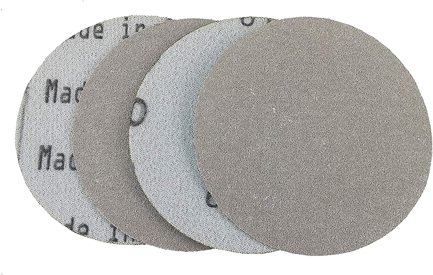 Starcke Premium 5 Inch No Hole Film Hook and Loop Grip Sanding Discs
