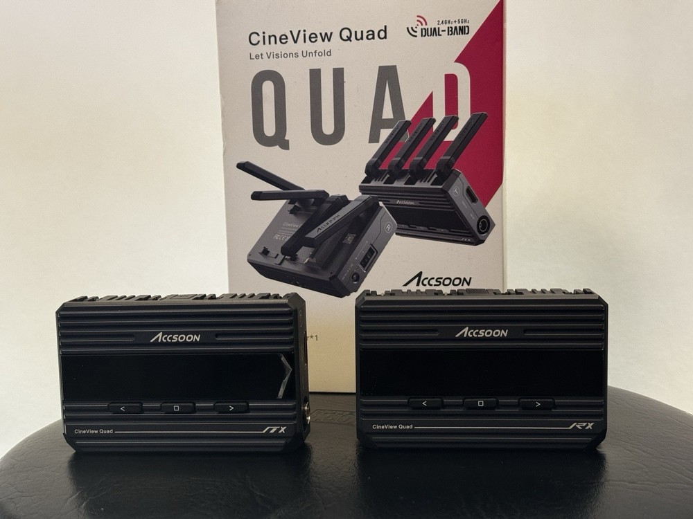 Accsoon CineView Quad Wireless Video TX/RX