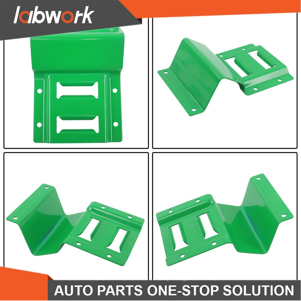 Labwork 4pcs E Track Wheel Chock +2 Pack 2" X 15' E Track Ratchet Straps