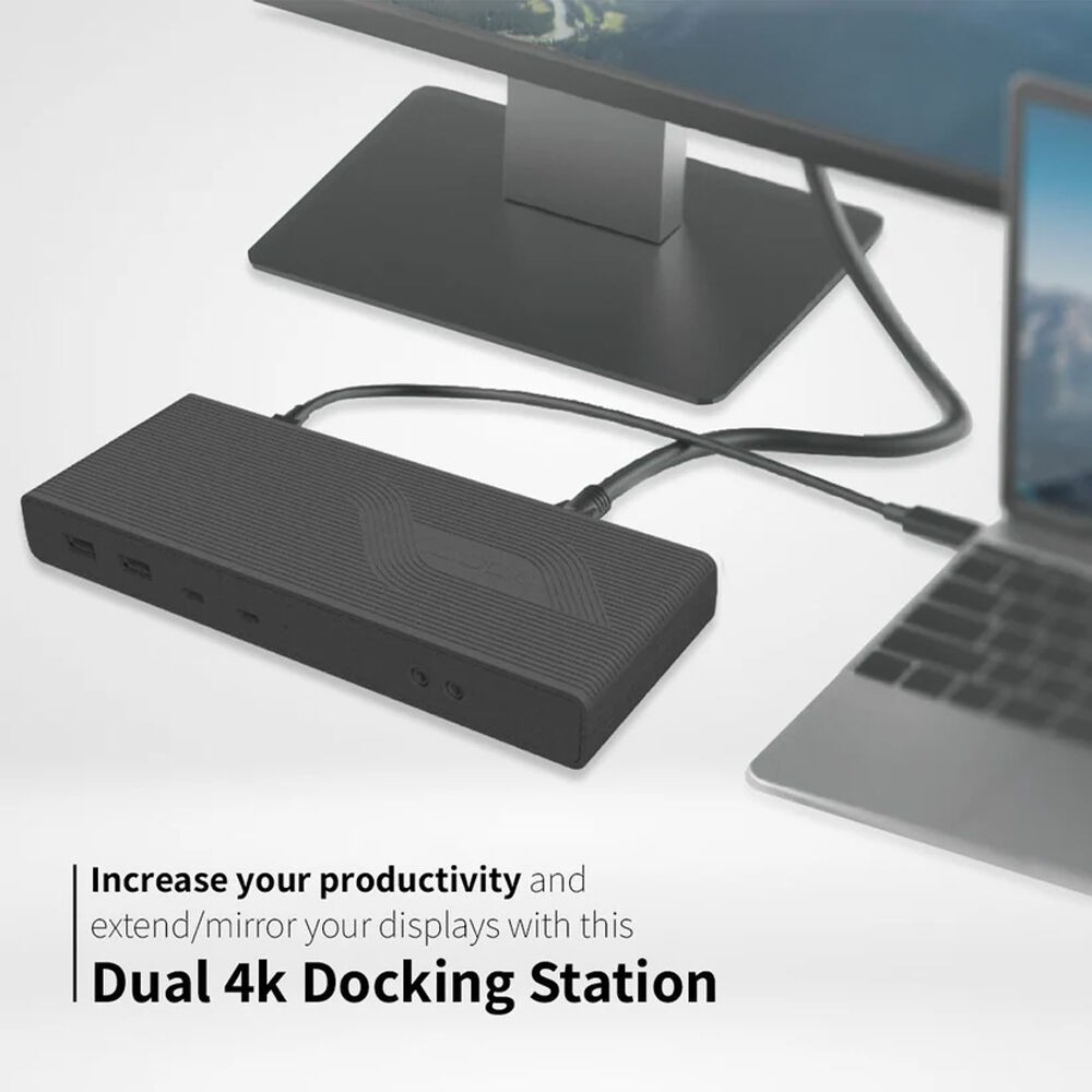 CODi A01200 USB-C Dual 4k Universal Docking Station