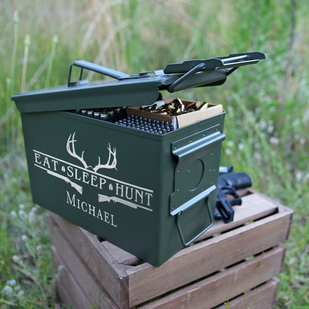 Engraved Steel Ammo Can