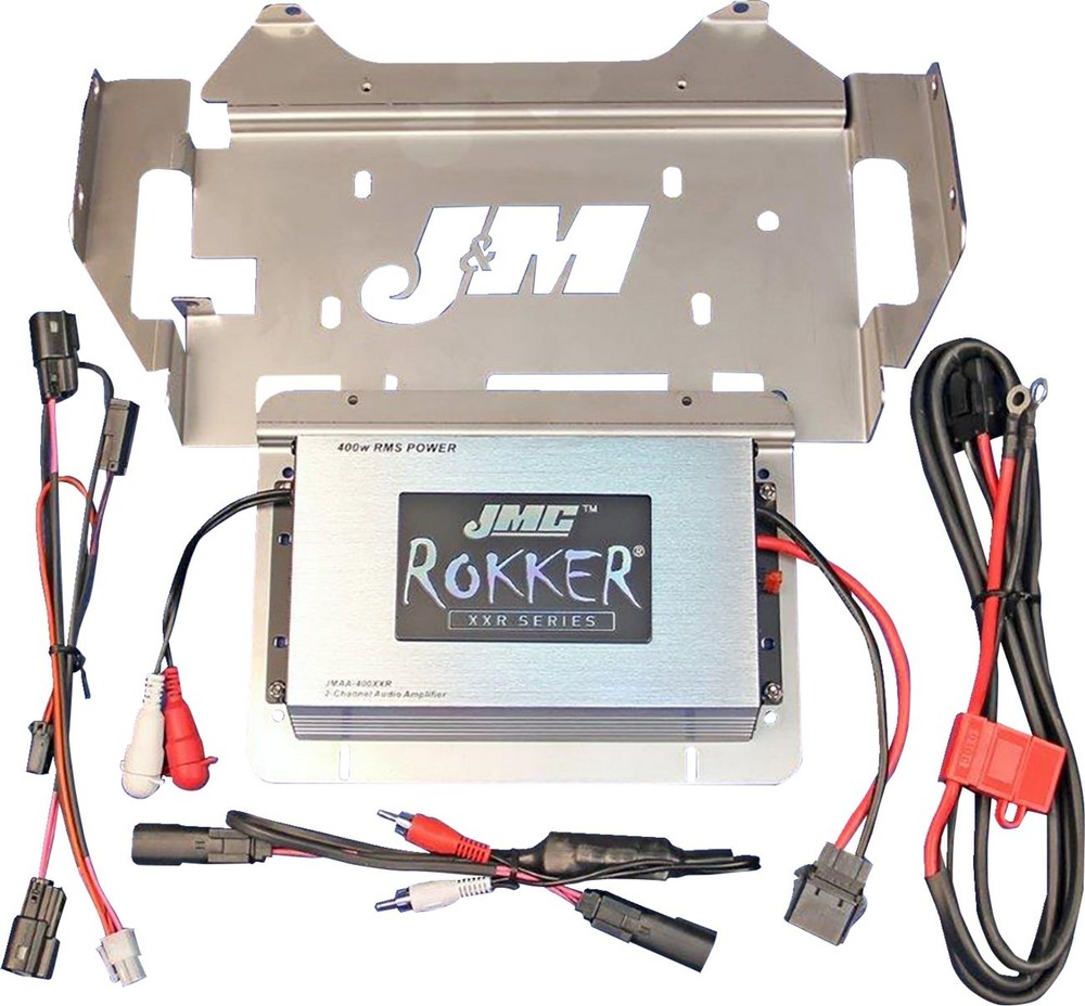 J&M Rokker 400W 4-Channel Amplifier Kit (JMA6-400HC14)