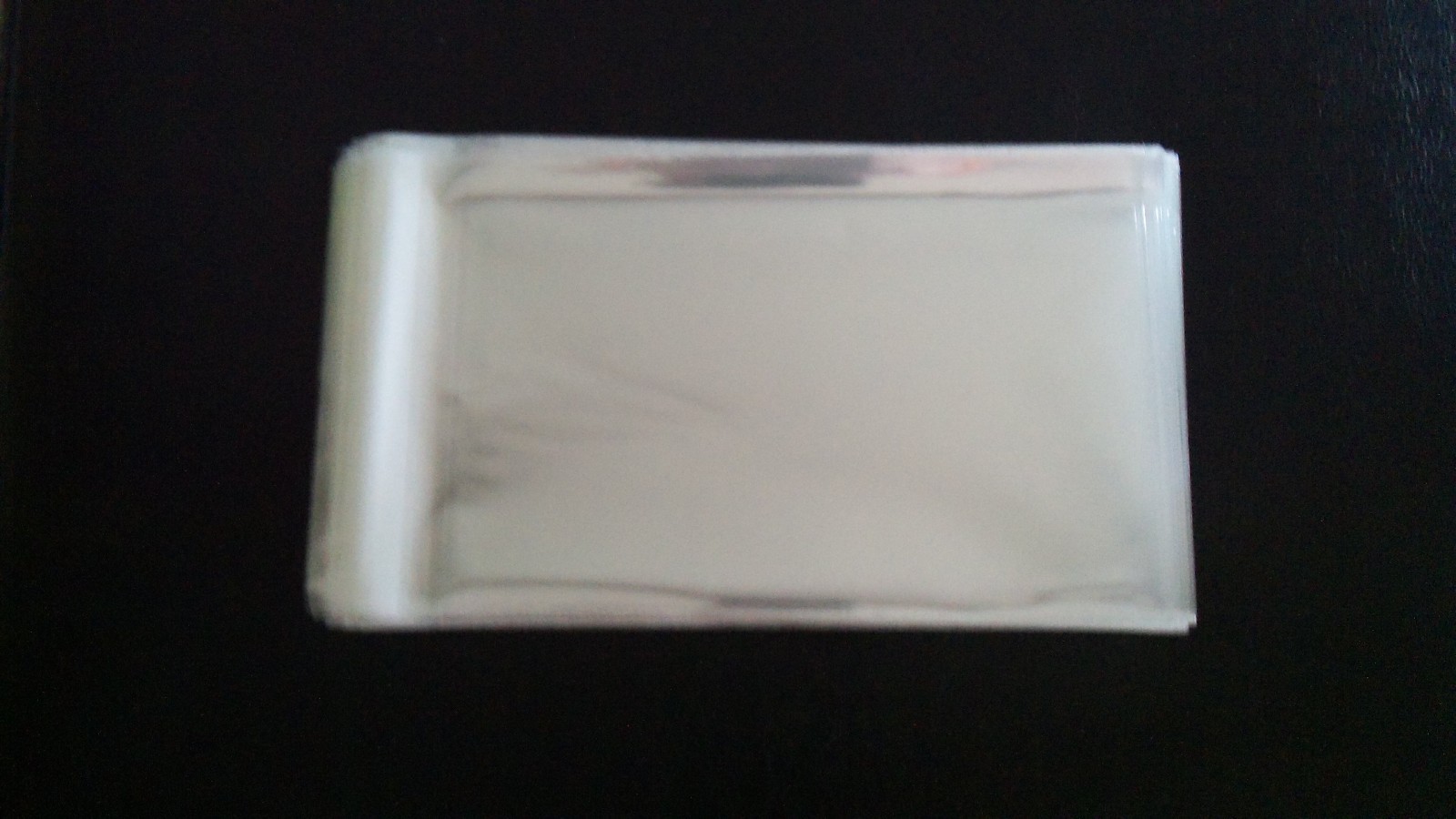 500 2"x 3" Crystal Clear Resealable Poly / Cello / Cellophane Bags Sleeves