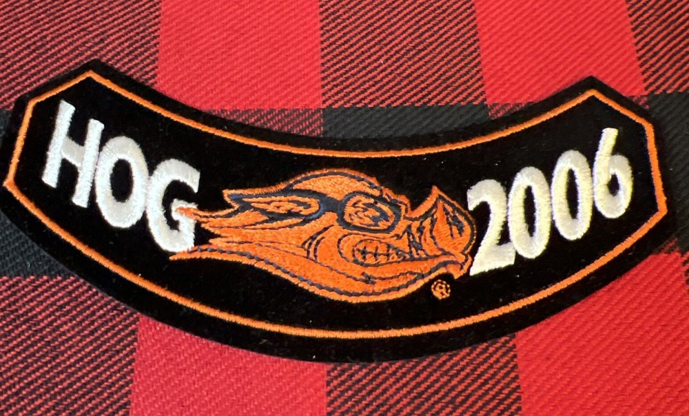 Harley Davidson Owners Group "HOG 2006" Motorcycle Patch NEW