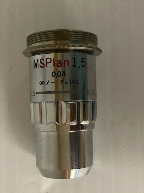 Olympus MSPLAN 1,5  0,04  Microscope Objective
