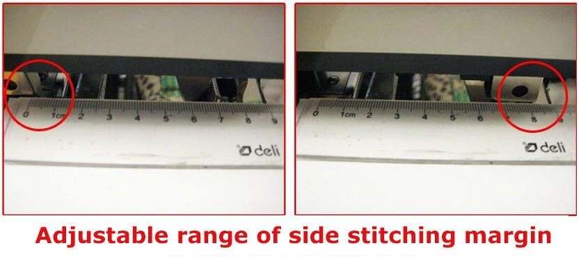 110V Saddle Stapler Auto Bookbinding Machine Binder Riding Binding Stitcher