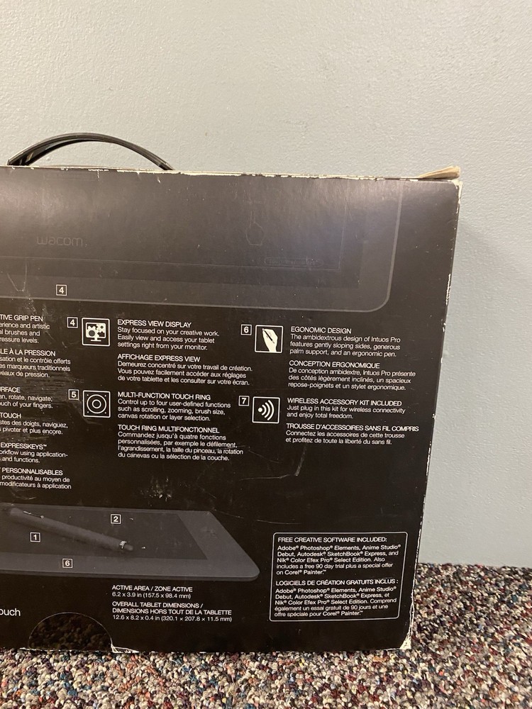 Wacom PTH451 Graphics Tablet