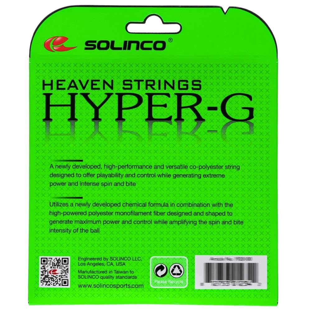 Solinco Tour Bite Soft 18G Light Silver Tennis String High Spin Control