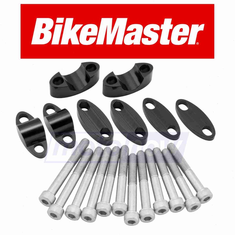 BikeMaster YC-202BLK Handlebar Risers for Control Handlebars & Accessories vs
