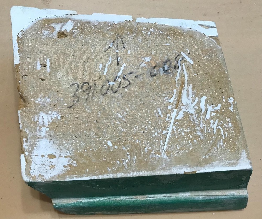 NASA Space Shuttle Challenger Fit Check Tile, Forward Fuselage Upper