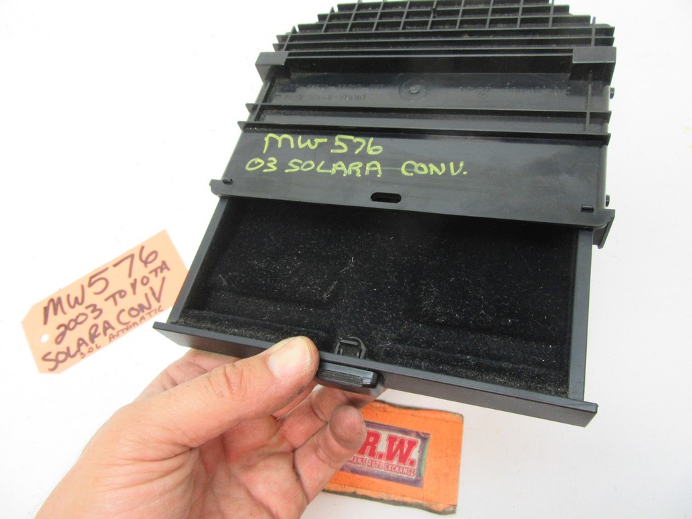 DASH BIN CONSOLE TRAY STORAGE BIN BELOW TEMPERATURE CONTROL for TOYOTA SOLARA 03