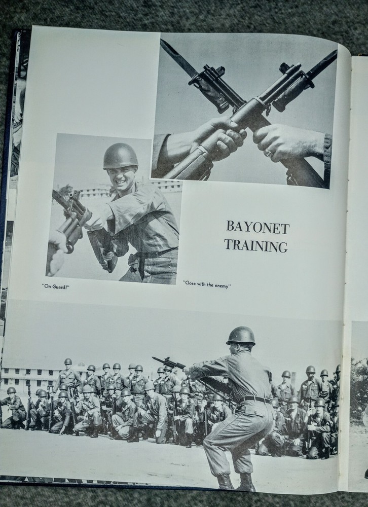 Basic Training Book Army Company B, First Battalion First Training Regiment 1959