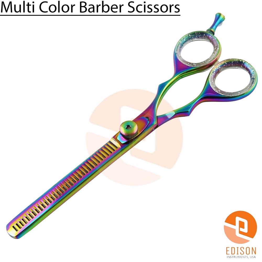 Professional Barber Double Thinning Scissors Hairdressing Styling Shear Multi