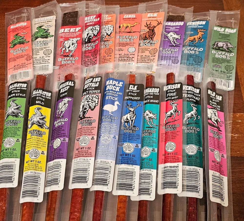 Buffalo Bob's Exotic Meat - Mega Sampler Bundle - FREE SHIPPING!!!