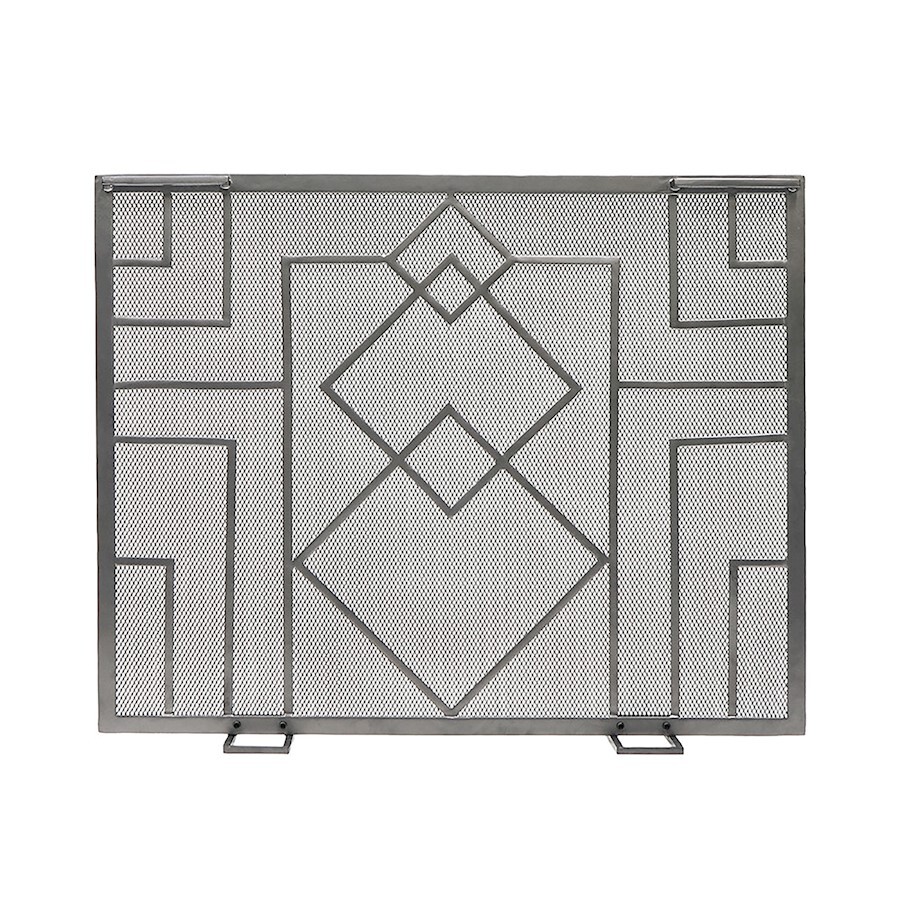 Minuteman International 38 x 30" Wright Design Fireplace Screen - SSW-17