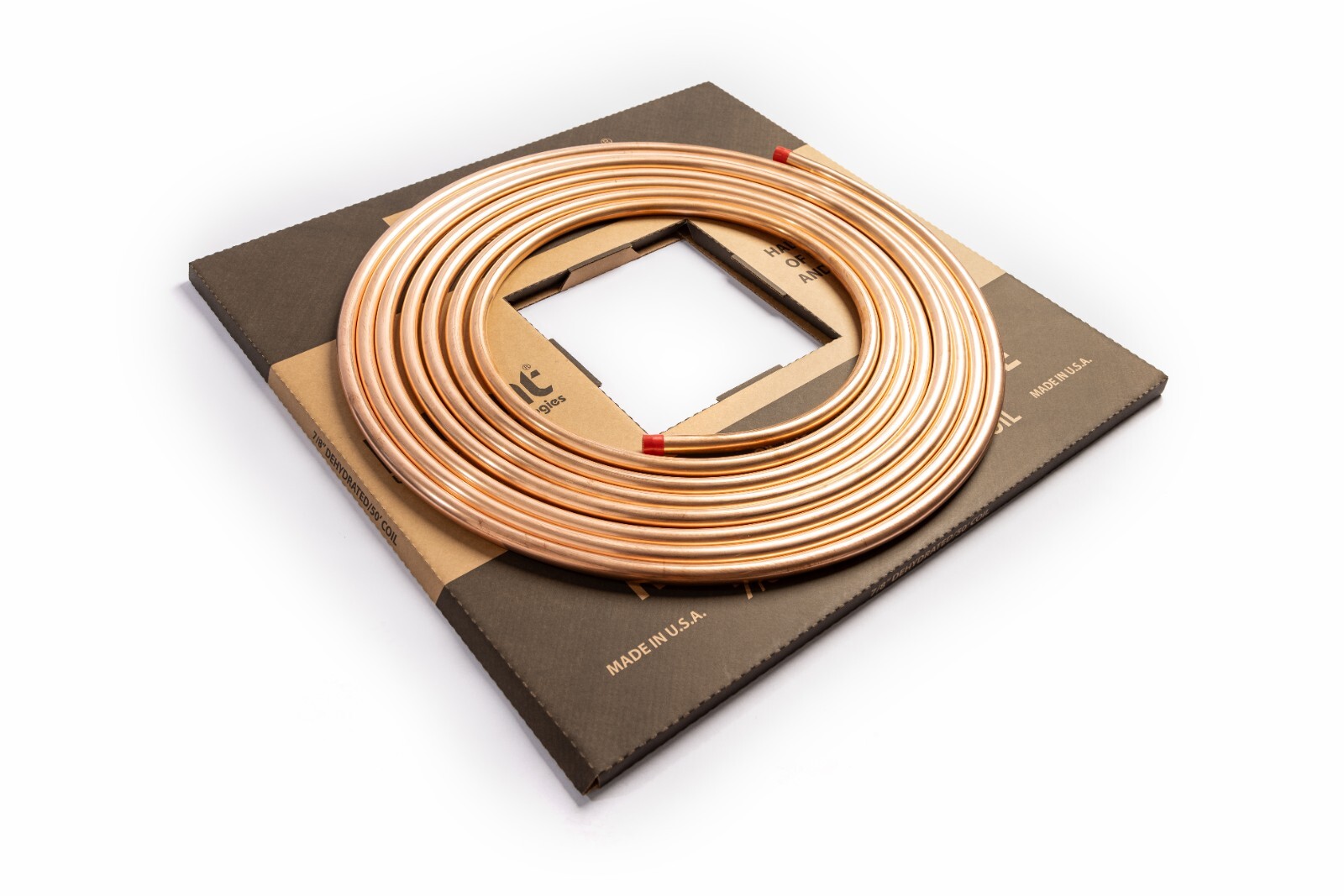 7/8" OD X 50 FT ACR Soft Copper Refrigeration Tubing MADE IN USA