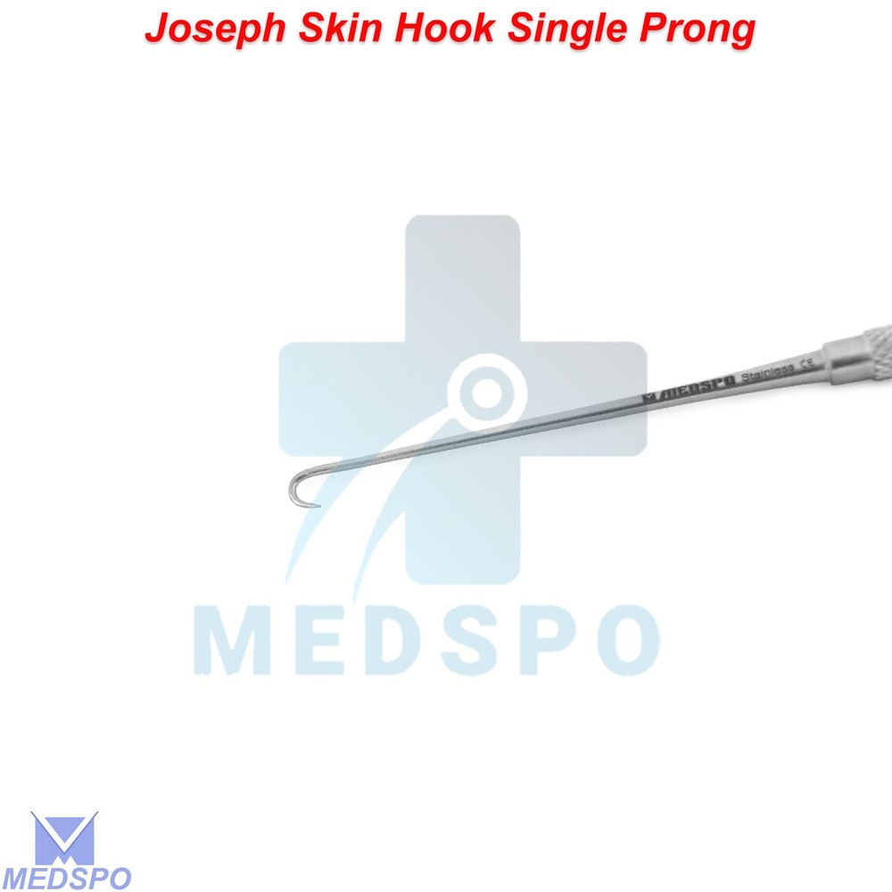 Joseph Skin Hook Plastic Surgery Single Prong Retractor Veterinary Instruments