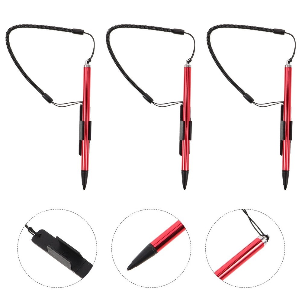 3 Pcs Drawing Stylus Capacitive Learning Tablet Touch Pen Note-taking