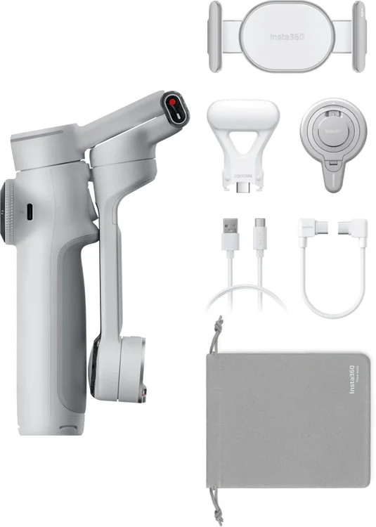 Insta360 Flow 2 Pro Gimbal Creator Bundle - Gray
